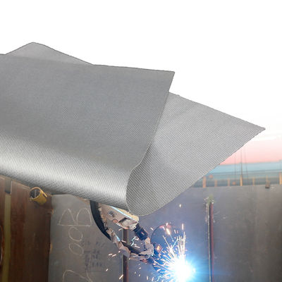 Fireproof Silicone Coated Fiberglass Fabric with Sparks Resistance and Weatherproof Properties for Welding Blankets