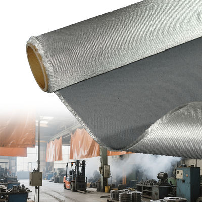 Durable Silicone Coated Fiberglass Fabric with Temperature Resistance -50C to 500C 400 g/sqm Weight and 0.3 mm Thickness for Thermal Insulation