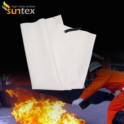 PU-Coated Fireproof Fiberglass Welding Blanket – High-Temp Resistant for Industrial Safety