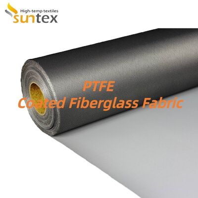 Industrial Grade PTFE Coated Fiberglass Fabric with 550℃ Temperature Resistance and Customizable Specifications for Fire Resistance