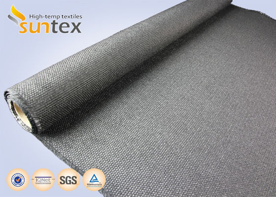 High Temperature Resistant High Silica Fiberglass Fabric Cloth Calcium Silicate Coated Fiberglass High Temperautre Fabric