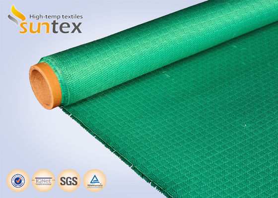 Acrylic Coated Fiberglass Fabric with 550 Degree C Temperature Resistance, 16 oz Density, and Weave-Set Treatment for Fire Blankets