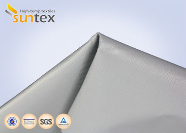 High Strength Tear Resistant Silicone Coated Fiberglass Fabric with Temperature Resistance -50°C to 500°C for Industrial Covers