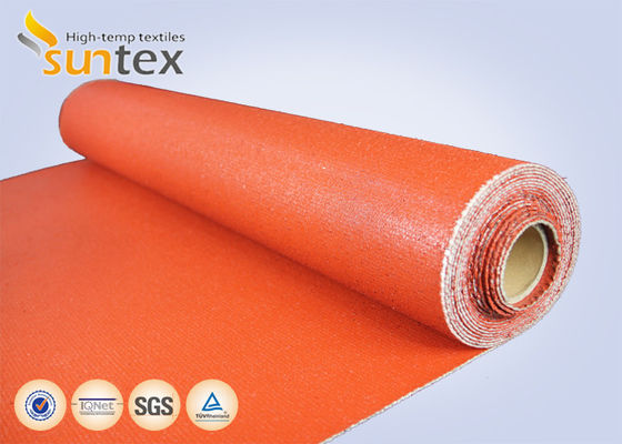 Fireproof Silicone Coated Fiberglass Fabric - High Temperature Resistant