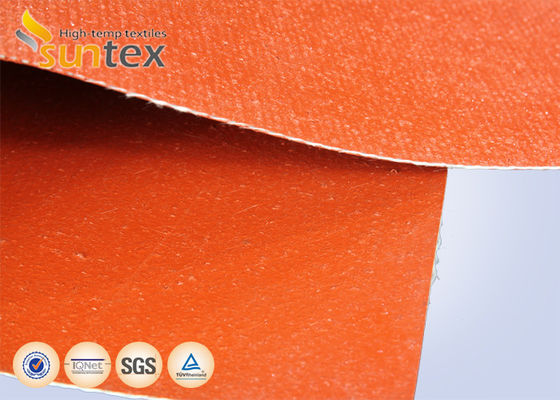 Fireproof Silicone Coated Fiberglass Fabric - High Temperature Resistant