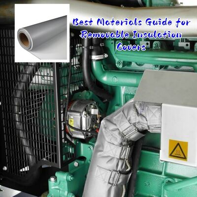 EN-13501 प्रमाणित फायर कर्टेन फैब्रिक जिसमें 550°C तापमान प्रतिरोध और आग और धुएं से सुरक्षा के लिए 0.6mm मोटाई है