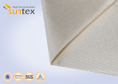SUNTEX 36 ओझेड उच्च तापमान शीसे रेशा कपड़ा लौ प्रतिरोधी बैरियर सिलिका कपड़ा