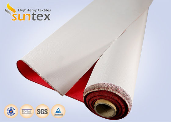 M0 Welding Fire Blanket Fabric 0.41mm 460g, PU Coated Heatproof Fiberglass for Duct Use
