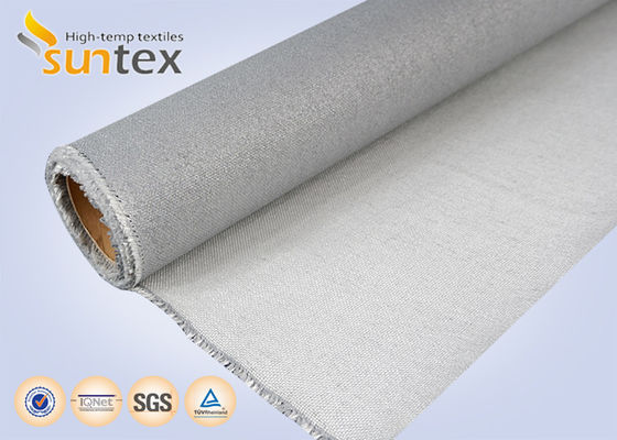 Water & Oil Resistant PU Coated Fiberglass Cloth, Fire Resistant for Fire and Smoke Curtains