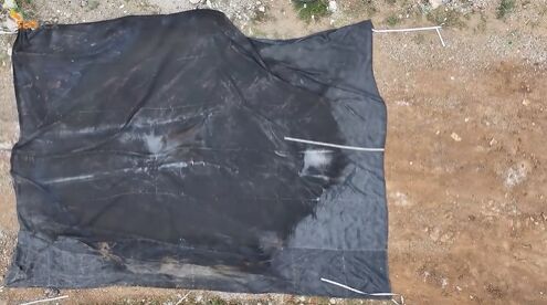 आसान तैनाती और सुविधाजनक भंडारण होल्डॉल में दो-व्यक्ति संचालन के साथ सनटेक्स कार फायर कंबल