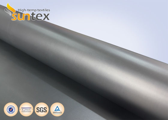 लचीला कनेक्टर मौसम प्रतिरोधी सामग्रीः काला नियोप्रीन-लेपित कांच का कपड़ा