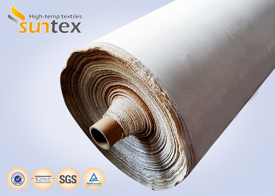 High Temperature Resistance Alkali Free 600gsm Silica Coated Fiberglass Fabric for Expansion Joints