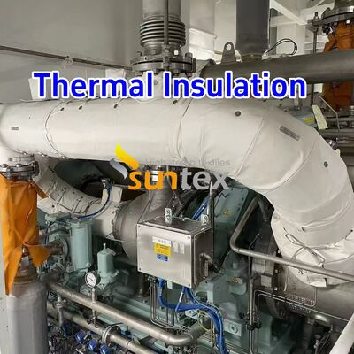 उच्च तापमान 1000°C प्रतिरोधी अनुकूलन योग्य जल और तेल प्रतिरोधी थर्मल इन्सुलेशन फैब्रिक हटाने योग्य कवर