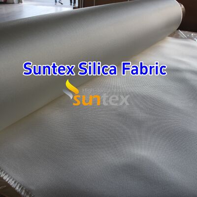 High Purity 1700°C Silica Fabric Industrial Fire Insulation Cloth
