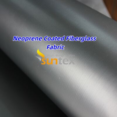 0.45mm Thickness Neoprene Coated Fiberglass Fabric with High Temperature Resistance and Fire Retardant Properties