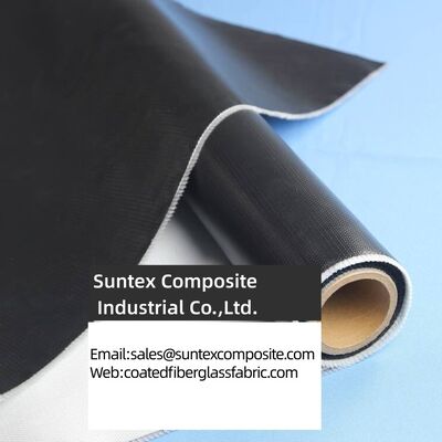 Waterproof Fireproof Double Sided Silicone Coated Fiberglass Fabric with High Temperature Resistance for Expansion Joints