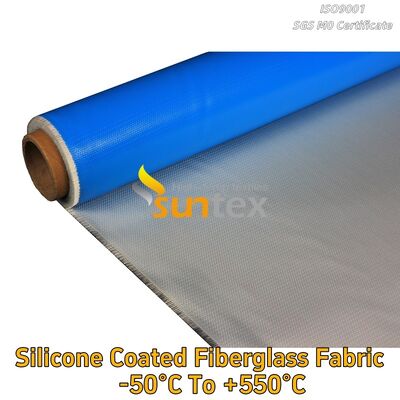 Low Price Wholesale Silicone Coated Fabric High Temperature Resistant Fireproof Fiberglass Cloth