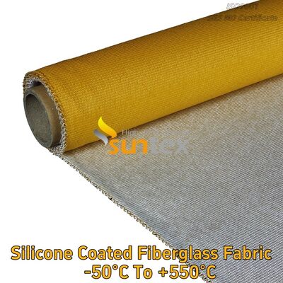 Factory Made Cheap Price High Strength Single Side Silicone Membrane Impregnated Fiberglass