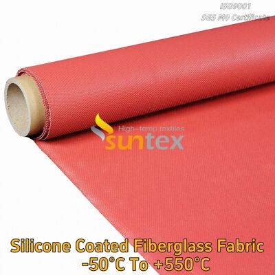 Factory Made Cheap Price High Strength Single Side Silicone Membrane Impregnated Fiberglass