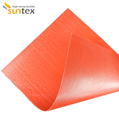 Heat Resistant Silicone Coated Fiberglass Cloth - Fireproof Insulation Fabric